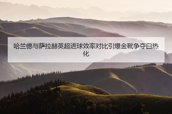 哈兰德与萨拉赫英超进球效率对比引爆金靴争夺白热化